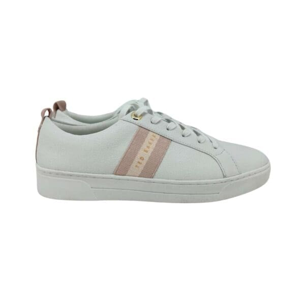 Ted Baker Women's White, pink and Tan Sneakers