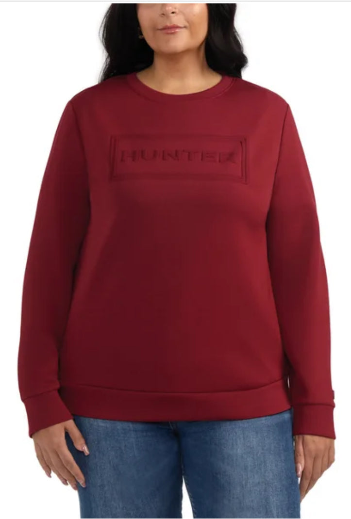 Size XL Women’s Hunter women’s  Embossed Logo Sweatshirt