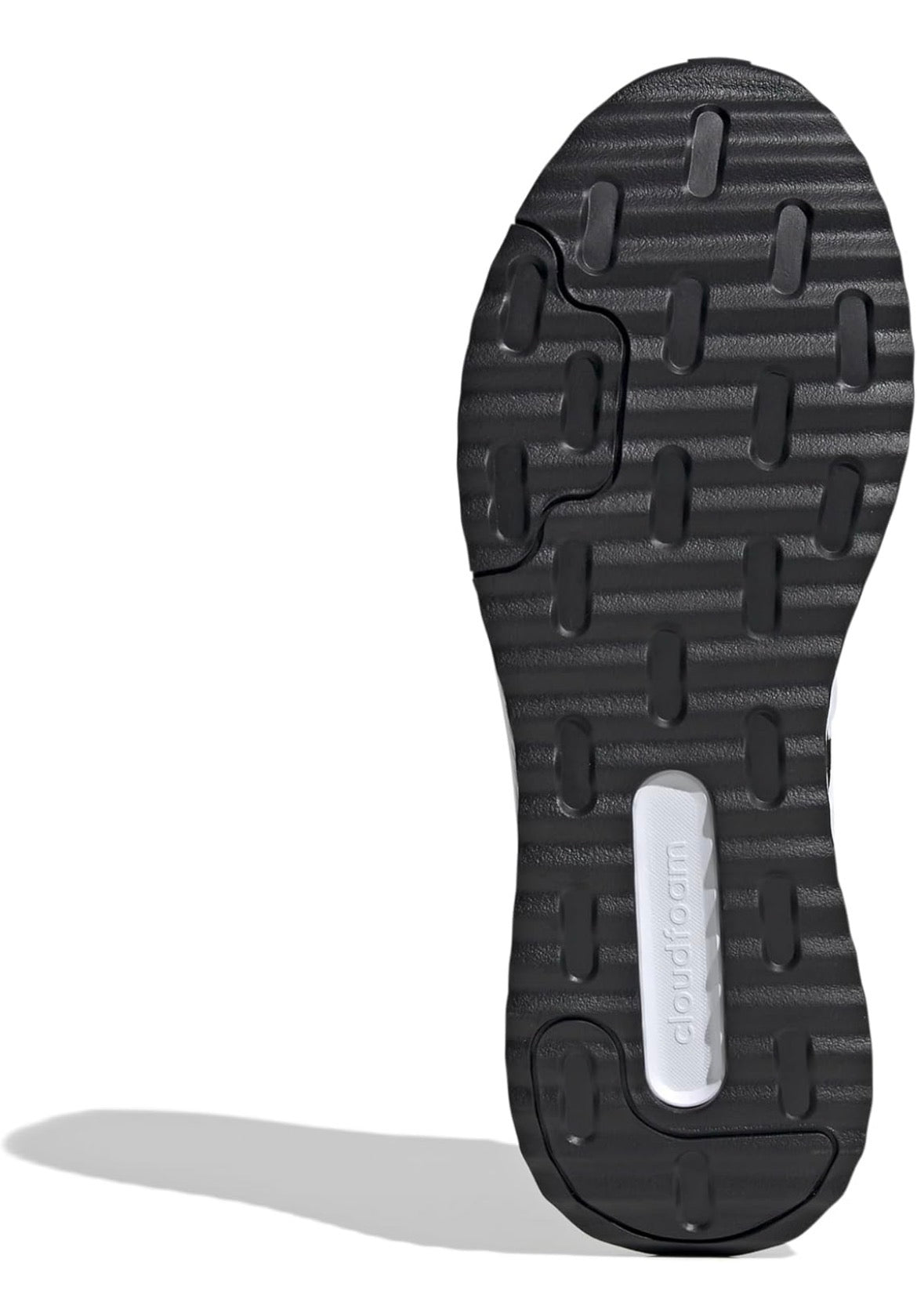 Sz 6.5 women’s Adidas running shoes  X_PLRPath Black and White Athletic Shoes