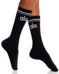 Alo Yoga unisex throwback sock size Medium