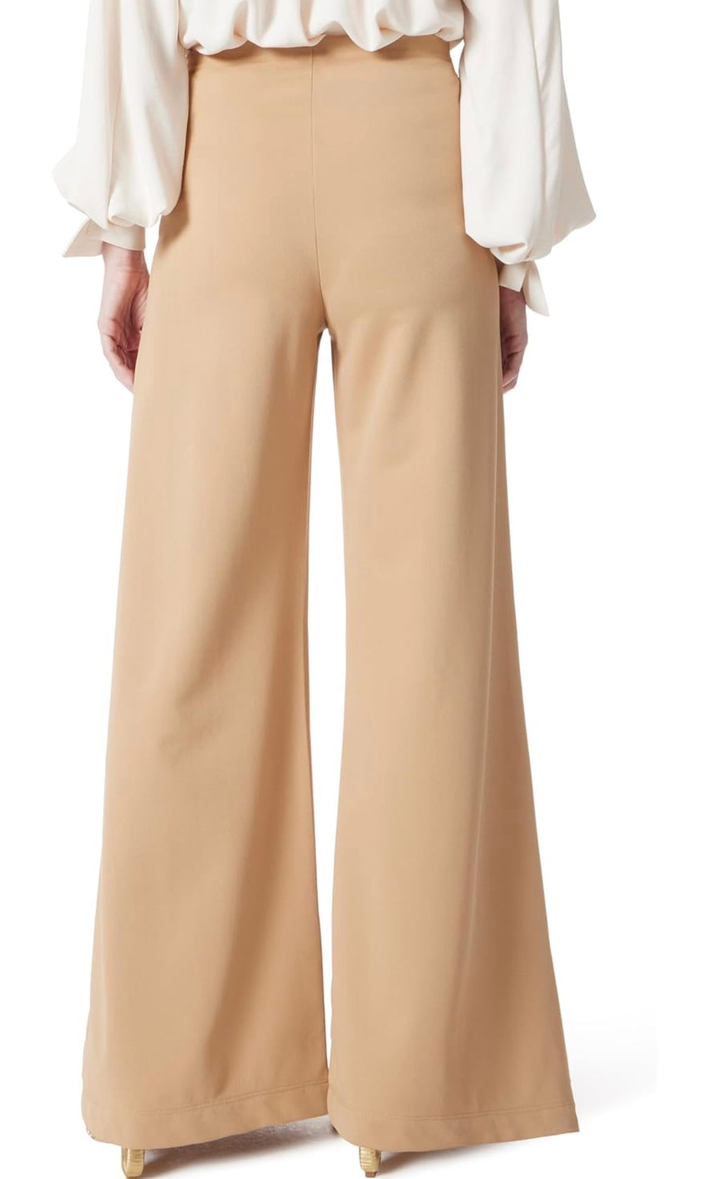 Sz S women’s DEE OCLEPPO Women's Anna High Rise Pull on Pin Tuck Pant Standard