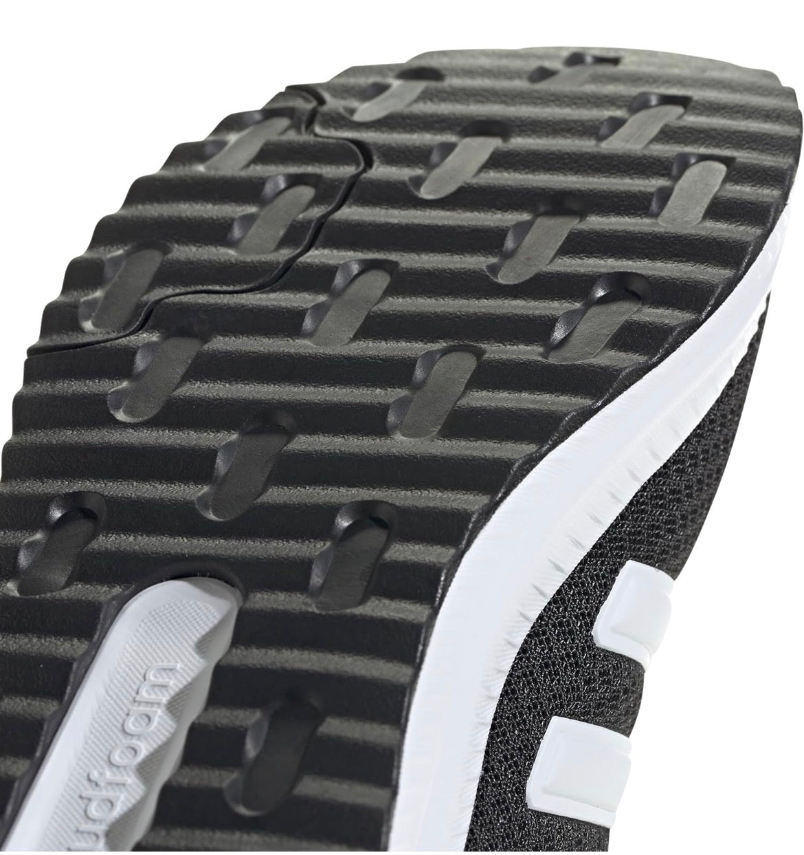 Sz 6.5 women’s Adidas running shoes  X_PLRPath Black and White Athletic Shoes