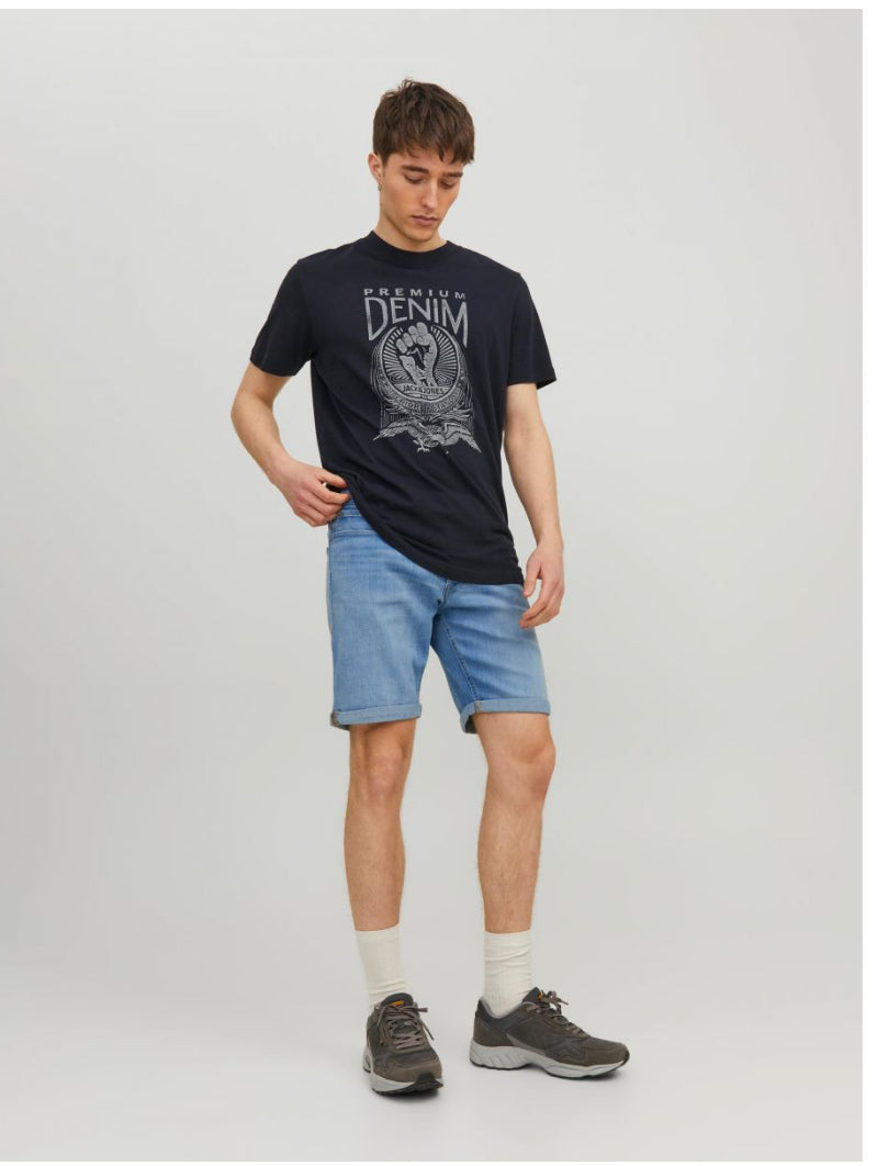 Jack Jones Light Blue Denim Shorts