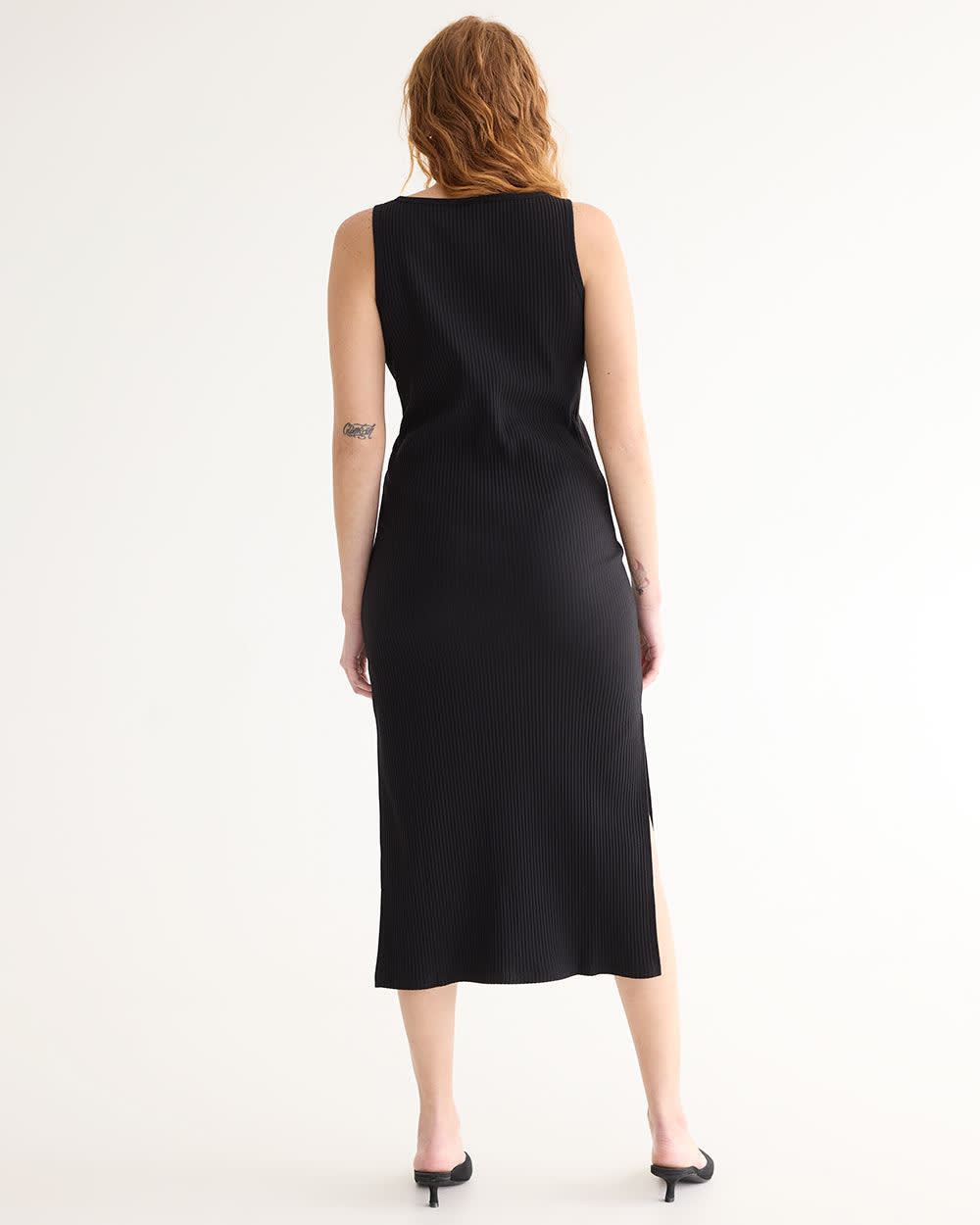 Sz XS Reitman’s ribbed black dress
