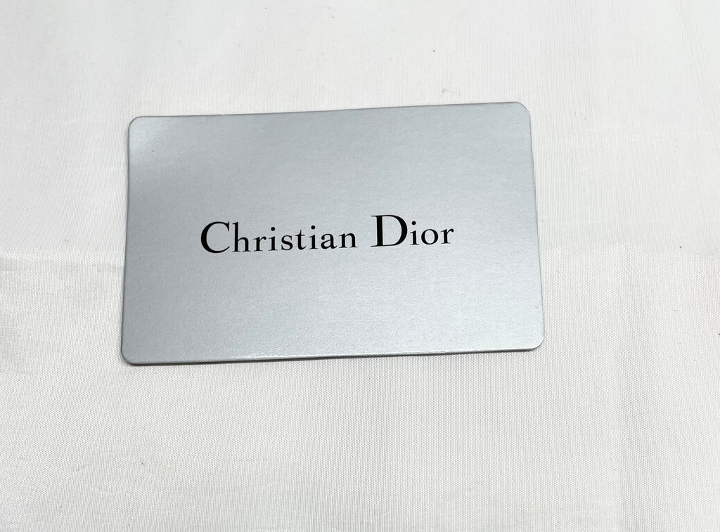 Dior Black Luxury leather sunglasses case foldable, cleaning cloth ,box ,card