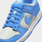 Sz 6.5 Y NIKE DUNK LOW GS LIGHT SILVER / LIGHT PHOTO BLUE - SAIL