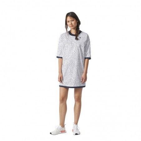 Sz XS women adidas reversible dress navy blue