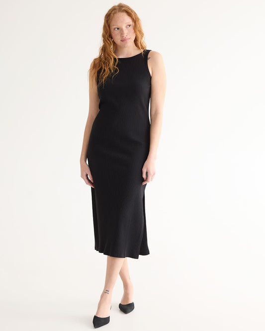 Sz XS Reitman’s ribbed black dress