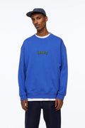 Sz XL Men H&M RELAXED FIT SWEATSHIRT Blue Crewneck Sweater
