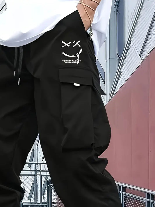 Men's Black Cargo Pants