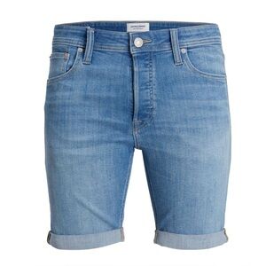 Jack Jones Light Blue Denim Shorts