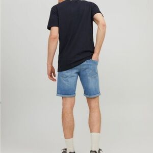 Jack Jones Light Blue Denim Shorts