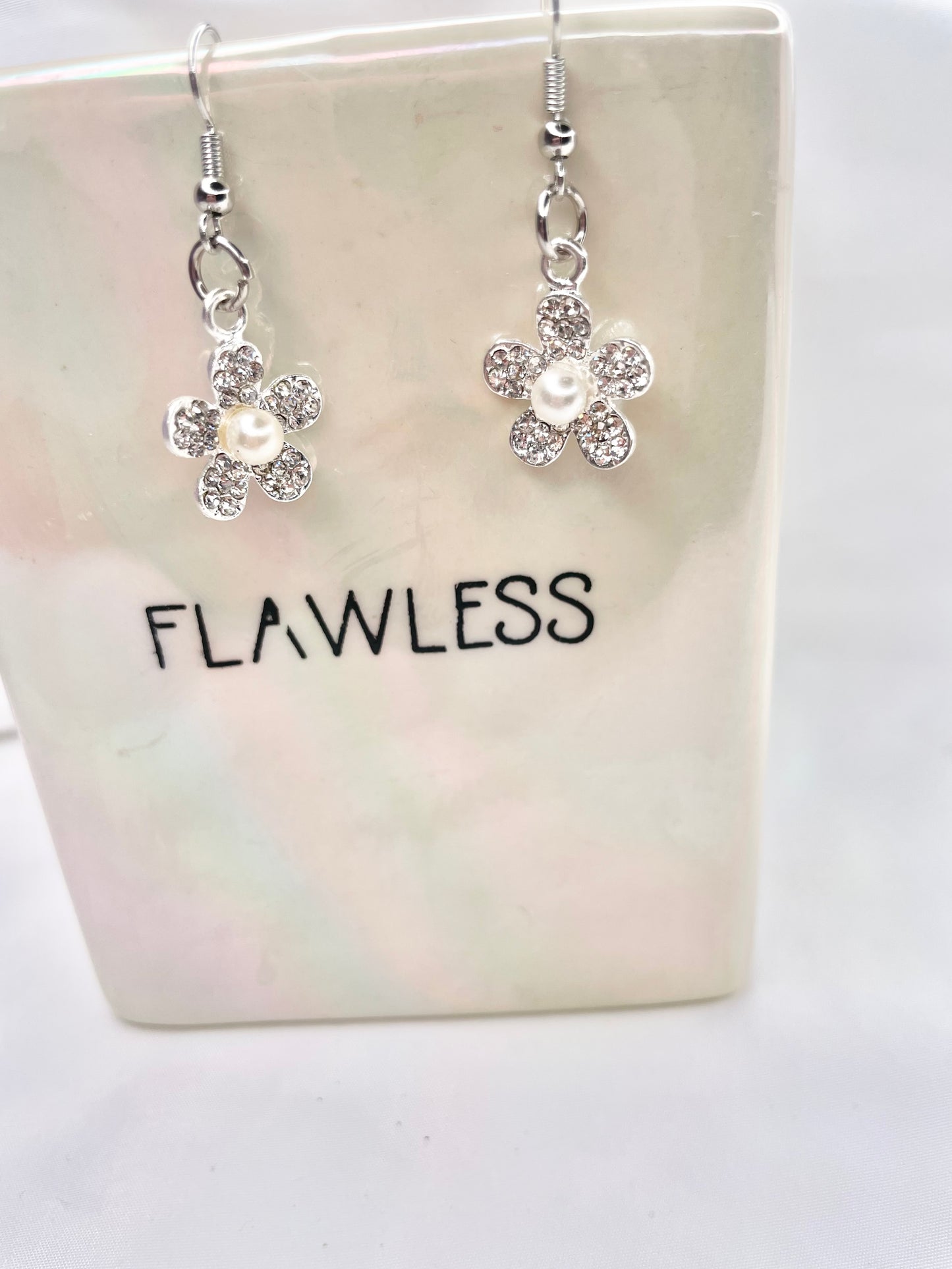 Flower earrings